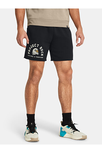 Under Armour Kraťasy Pjt Rck Icon Fleece Sts-BLK
