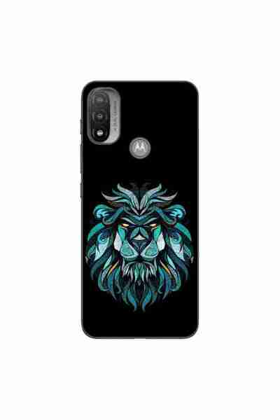 OEM Husa compatibila cu Motorola Moto E20 Silicon Gel Tpu Model Abstract Lion