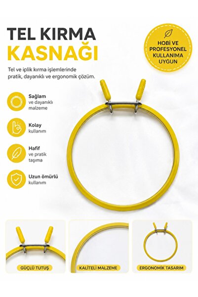 Nurge Kasnak Ekonomik Çelik Vidalı Punch Kasnağı 12 Cm - 1 Adet