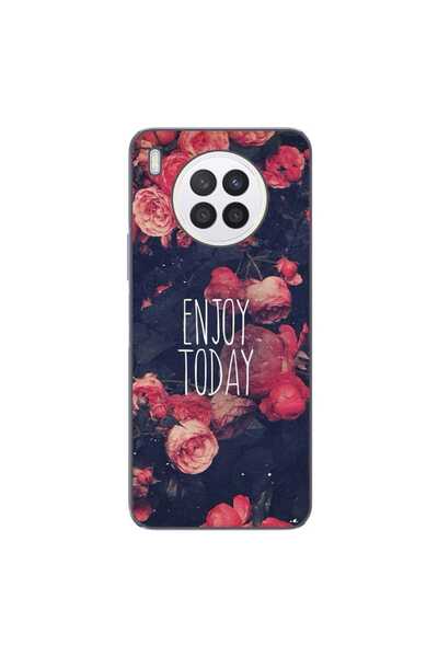 OEM Θήκη συμβατή με Huawei Nova 8i Μοντέλο Σιλικόνης Gel TPU Απολαύστε την Ημ...