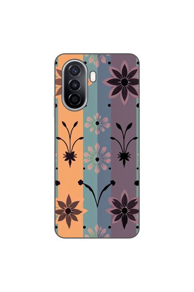 OEM Husa compatibila cu Huawei Nova Y70 Silicon Gel Tpu Model Vintage Decal F...