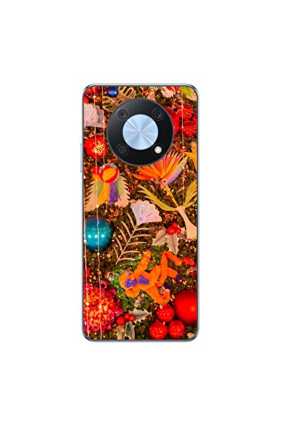 OEM Husa compatibila cu Huawei Nova Y90 Silicon Gel Tpu Model Craciun Decor B...