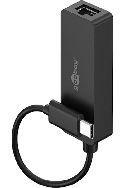 goobay 76579 Προσαρμογέας δικτύου USB-C με ενσύρματη σύνδεση Gigabit Ethernet