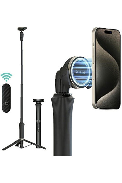 Araree Σέλφι Στικ με Bluetooth Μαύρο AR60-01909A