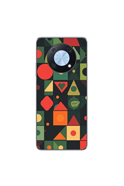 OEM Θήκη συμβατή με Huawei Nova Y90 από σιλικόνη gel TPU με σχέδιο ρετρό σχημ...