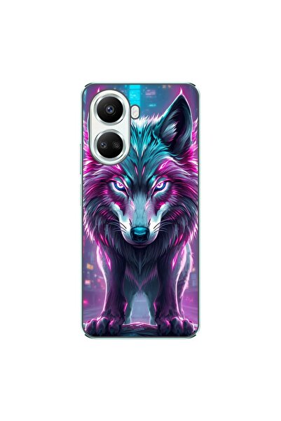 OEM Husa compatibila cu Huawei Nova 10 SE Silicon Gel Tpu Model Cyberpunk Wolf