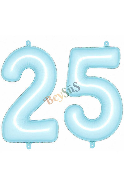 BeySüS 25 بالون فويلو باللون الأزرق (76 سم)