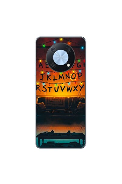 OEM Θήκη συμβατή με Huawei Nova Y90 από Σιλικόνη Τζελ TPU, Σχέδιο Stranger Th...