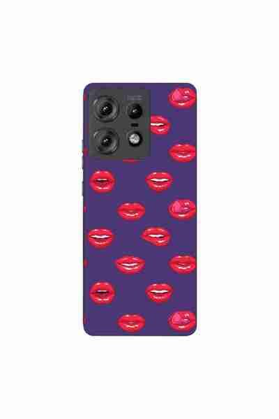 OEM Husa compatibila cu Motorola Edge 50 Pro Silicon Gel Tpu Model Buze Pattern