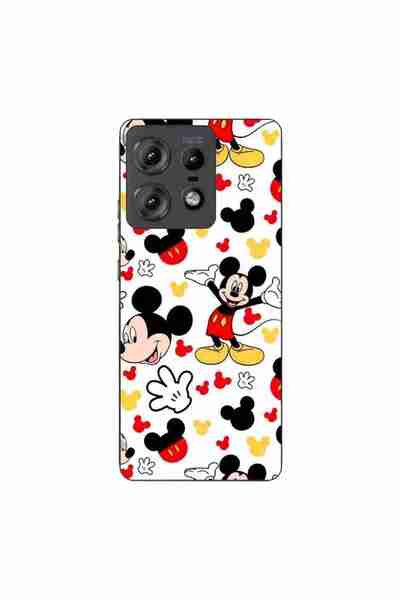 OEM Husa compatibila cu Motorola Edge 50 Pro Silicon Gel Tpu Model Mickey Coo...