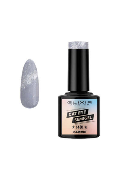 Elixir CAT EYE SEMI GEL (ΗΜΙΜΟΝΙΜΟ BΕΡΝΙΚΙ) - 1401 OCEAN MIST 8ML