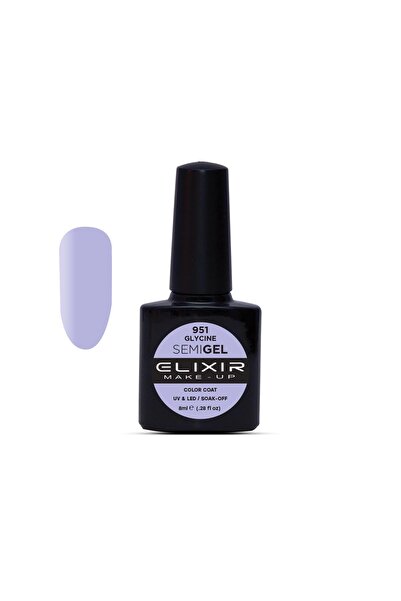 Elixir SEMI GEL (ΗΜΙΜΟΝΙΜΟ ΒΕΡΝΙΚΙ) - 951 (GLYCINE) 8ML