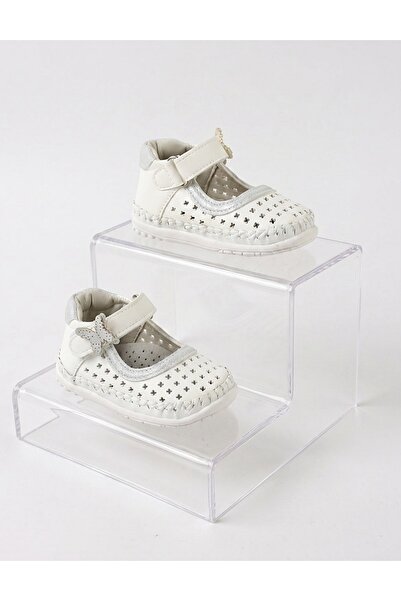 MiniKids apawwa Star and Butterfly Sandals , white