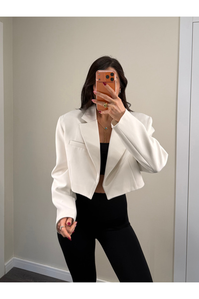 Vonica Official Oversize Crop Ceket