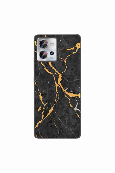 OEM Husa compatibila cu Motorola Edge 30 Fusion Silicon Gel Tpu Model Noir Go...