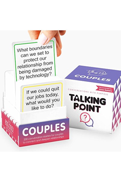 Talking Products TALKING POINT CARDS 200 Couples Conversation - Dating Game f...