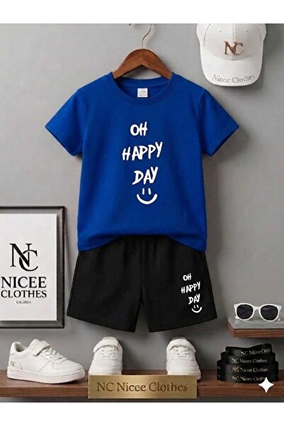 NC Nicee Clothes ΚΑΛΟΚΑΙΡΙΝΟ ΠΑΙΔΙΚΟ ΜΠΛΟΥΖΑΚΙ ΚΑΙ ΣΟΡΤΣ UNISEX (ΕΚΤΥΠΩΣΗ OH ...