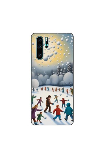OEM Θήκη συμβατή με Huawei P30 Pro από σιλικόνη gel TPU με σχέδιο Παιδιά που ...