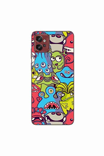 OEM Husa compatibila cu Motorola Moto G32 Silicon Gel Tpu Model Squishi Monsters