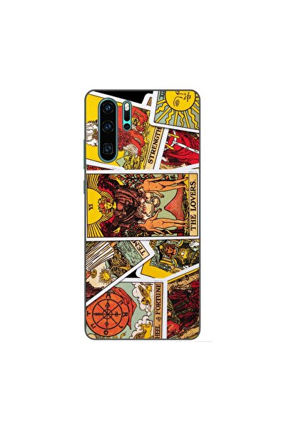 OEM Husa compatibila cu Huawei P30 Pro Silicon Gel Tpu Model Carti Tarot