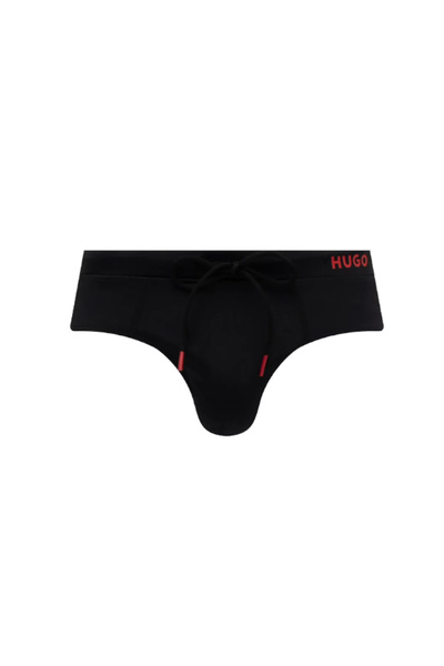 HUGO Ανδρικό Laguna Μαγιό Σλιπ Μαύρο 50540072-002