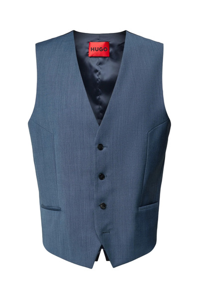 HUGO Ανδρικό Vin224 Γιλέκο Navy Μπλε 50509686-405