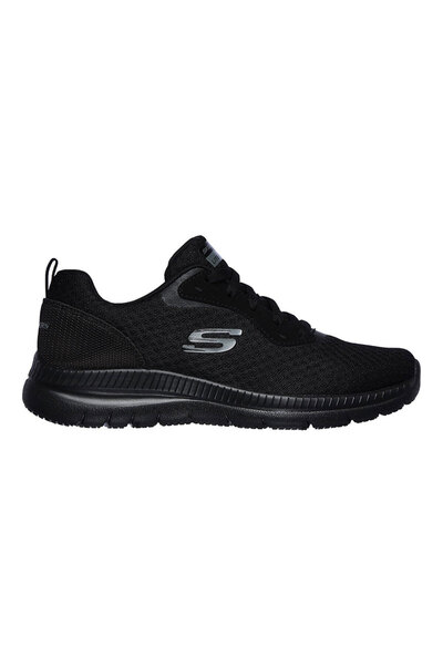 SKECHERS Διχτυωτά Παπούτσια με Κορδόνια και Αφρό Μνήμης (12606-BBK)