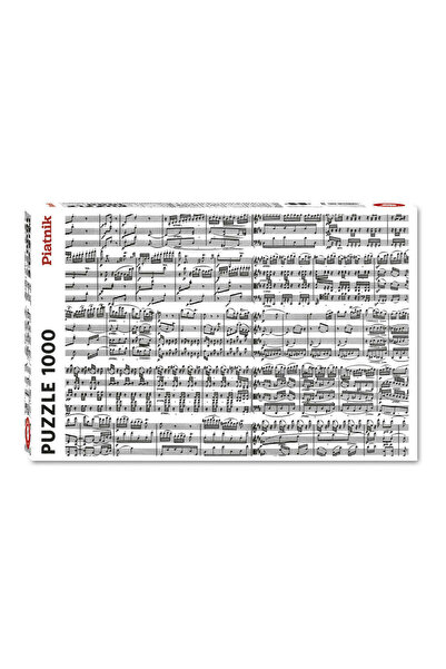 Piatnik Piatnik Puzzle, Musical Notes, 1000 pieces