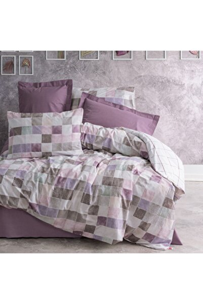 Cotton Box Double bed linen with Stretchy Dusty rose brown, Cotton Box, Cotto...