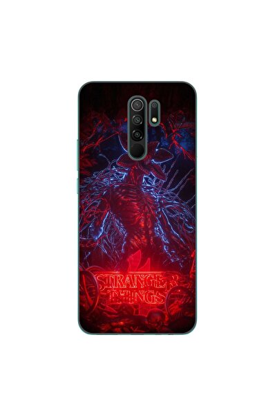 OEM Θήκη συμβατή με Xiaomi Redmi 9 από σιλικόνη gel TPU με σχέδιο Stranger Th...