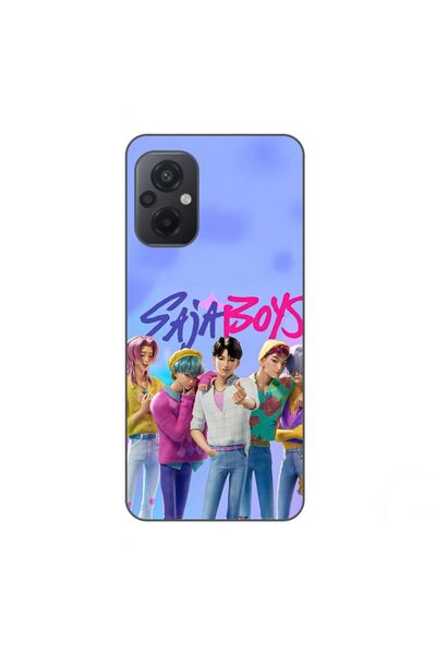 OEM Husa compatibila cu Xiaomi Poco M5 Silicon Gel Tpu Model KPop Demon Hunte...