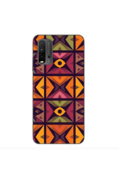 OEM Husa compatibila cu Xiaomi Redmi 9T Silicon Gel Tpu Model Tribal Retro Sh...