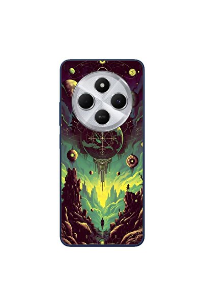 OEM Case compatible with Xiaomi Redmi 14C Silicone Gel Tpu Pattern Mystical P...