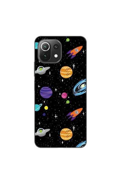 OEM Husa compatibila cu Xiaomi Mi 11 Lite 5G Silicon Gel Tpu Model Space Pattern