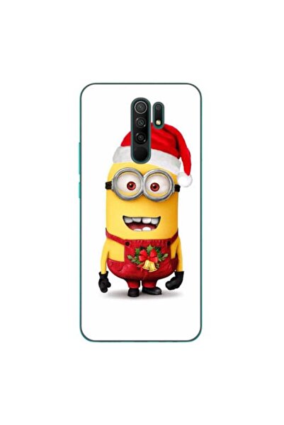 OEM Husa compatibila cu Xiaomi Redmi 9 Silicon Gel Tpu Model Craciun Minion C...