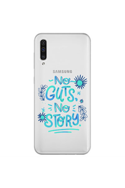 Other Samsung A70 No guts no story Transparent Silicone TPU Θήκη