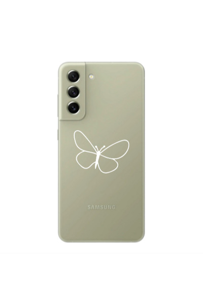 Other Samsung S22 Plus butterfly Transparent Silicone TPU Θήκη