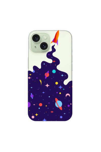 Other Apple iPhone 15 Plus Rocket Transparent Silicone TPU Θήκη