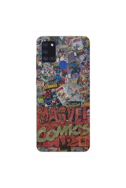 Other Samsung A21S Marvel comics Transparent Silicone TPU Θήκη