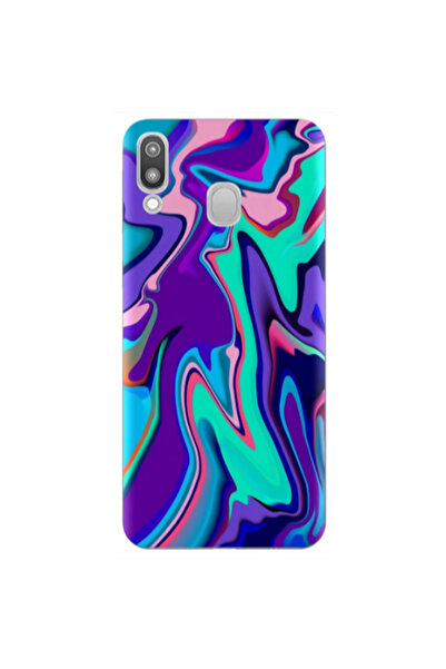 Other Samsung M20 Blurry Transparent Silicone TPU Θήκη