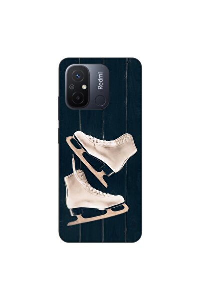 OEM Case compatible with Xiaomi Redmi 12C Silicone Gel Tpu Model Ice Blades