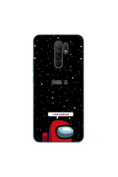 OEM Θήκη συμβατή με Xiaomi Redmi 9 από σιλικόνη gel TPU με σχέδιο Among Us