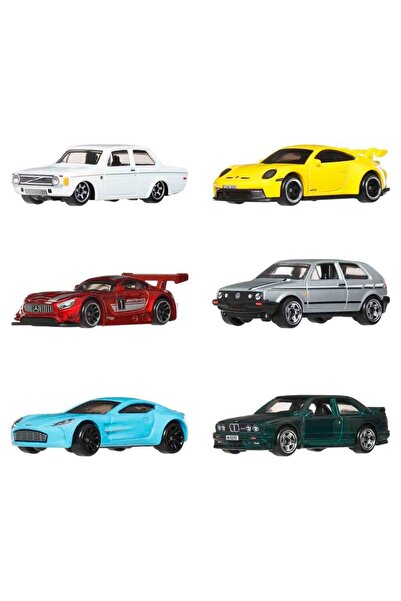 HOT WHEELS Silver Series 6’lı araba seti