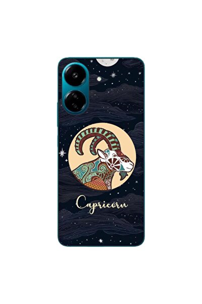 OEM Husa compatibila cu Xiaomi Redmi 13C 4G Silicon Gel Tpu Model Horoscop Ca...