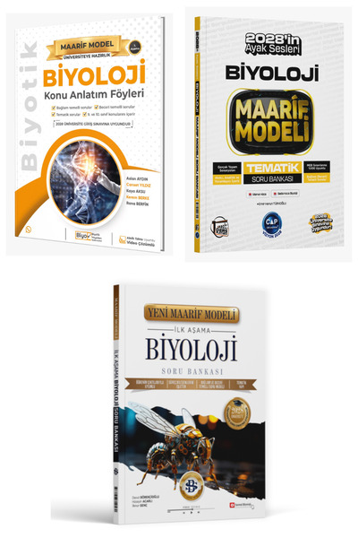 Bilgi Sarmal Yayınları Biyotik Maarif Konu Föyleri Bilgi Sarmal İlk Aşama Çap...