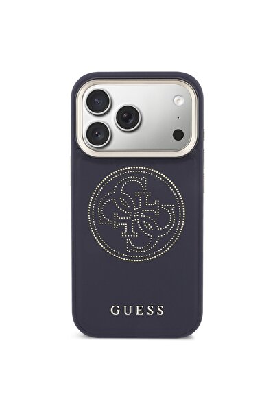 Guess Διάτρητη Θήκη 4G MagSafe για iPhone 17 Pro Μπλε