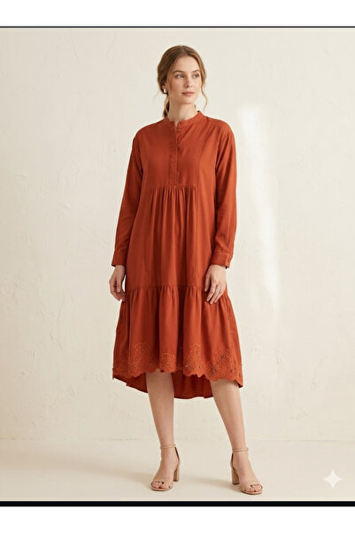 DESPİNA Premium Rayon material knee length casual wear