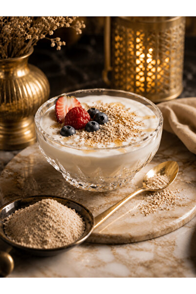 aleyna baharat Natural Glutensiz Karnıyarık Otu Kabuğu Tozu 200 G (Psyllium Husk) Yüksek Lif