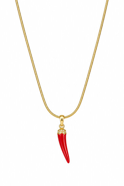 Jack Ferrero Women's colorfast steel necklace 50cm