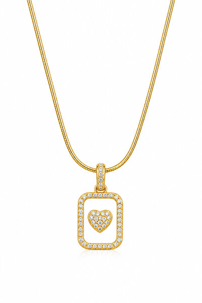 Jack Ferrero Women's colorfast steel necklace 50cm